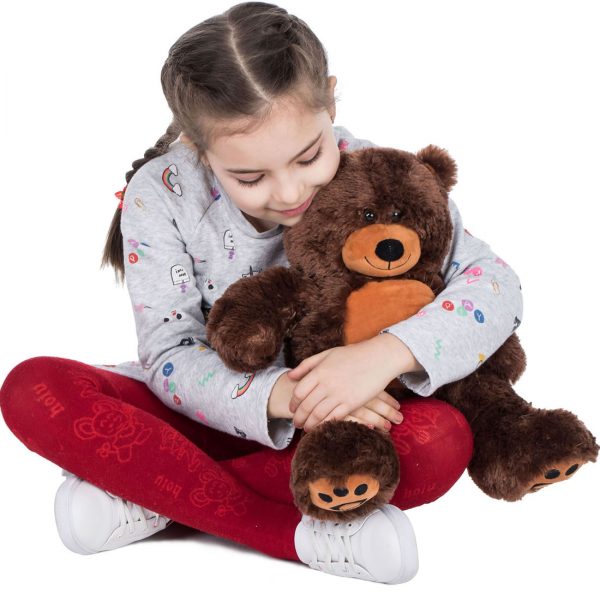 Daney teddy bear 25 dark brown 008