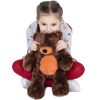 Giant Teddy Bear Soft Bear Big Teddy Bear Large Stuffed Animal Toys Holiday Gift 10 Inches Dark Brown