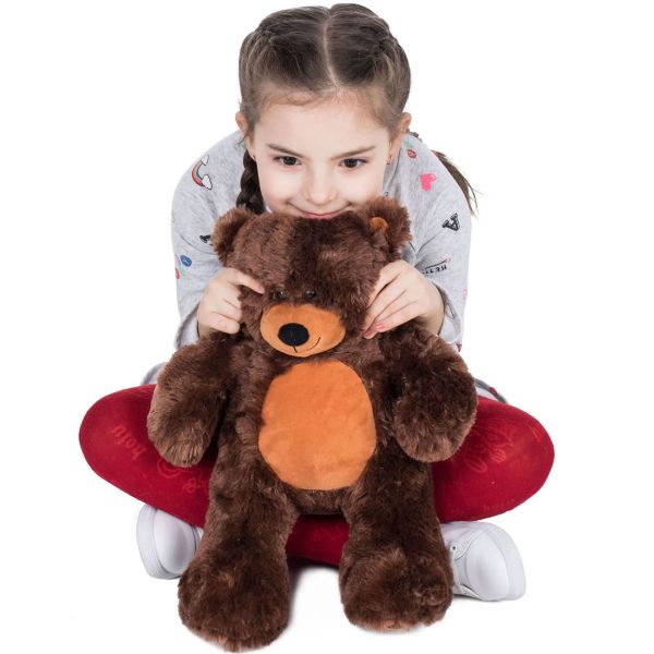 Daney teddy bear 25 dark brown 017