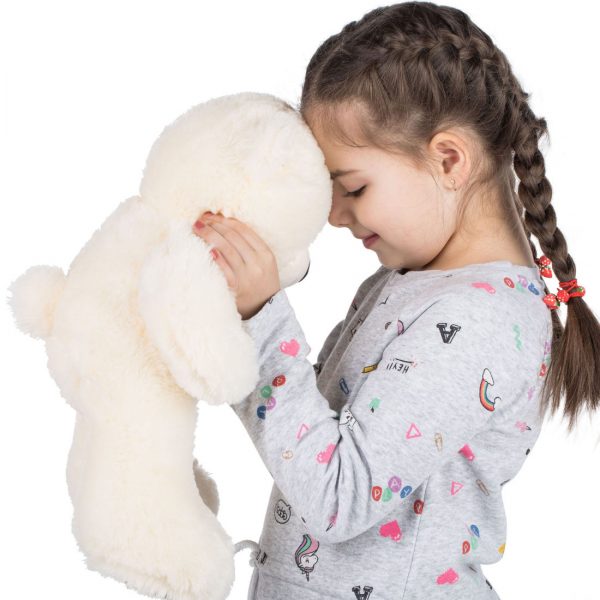 Daney teddy bear 25 white 003