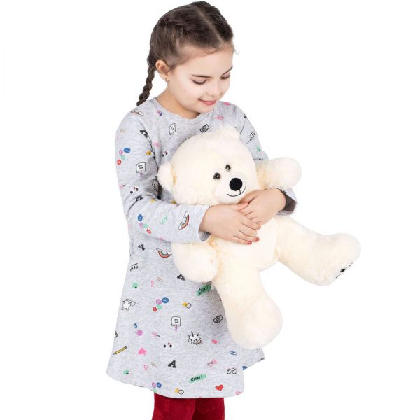 Daney teddy bear 25 white 015