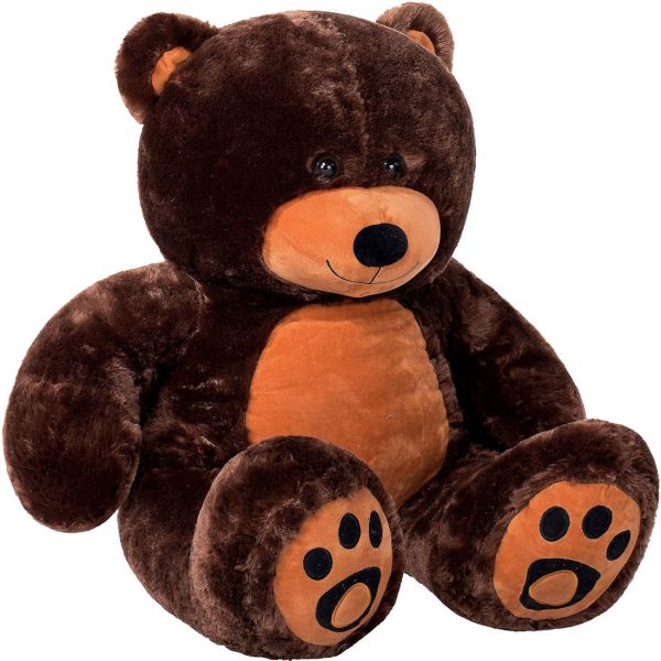 Daney teddy bear 3foot dark brown 012