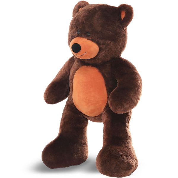 Daney teddy bear 3foot dark brown 014