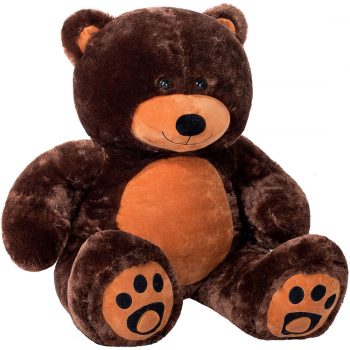 Daney teddy bear 3foot dark brown 030