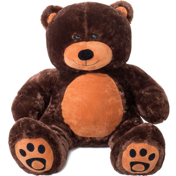 Daney teddy bear 3foot dark brown 031