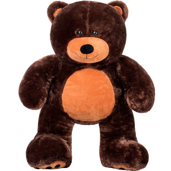 Daney teddy bear 3foot dark brown 032