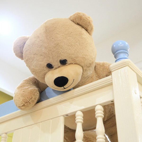 Daney teddy bear 3foot light brown 006