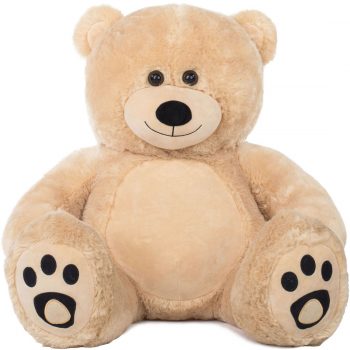 Daney teddy bear 3foot light brown 013