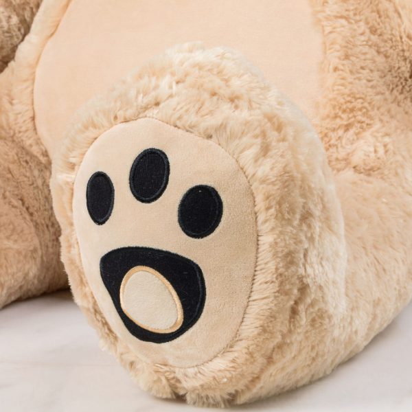 Daney teddy bear 3foot light brown 019