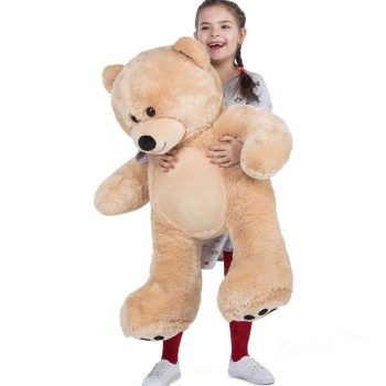 Daney teddy bear 3foot light brown 020