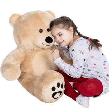 Daney teddy bear 3foot light brown 028