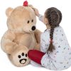 Giant Teddy Bear Soft Bear Large Stuffed Animal Toys Big Teddy Bear Valentine's Day Present 36 Inches Brown