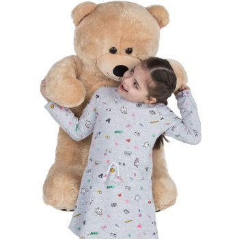 Daney teddy bear 3foot light brown 031