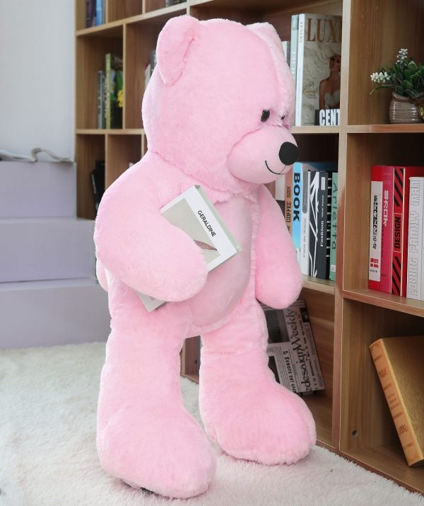 Daney teddy bear 3foot pink 005