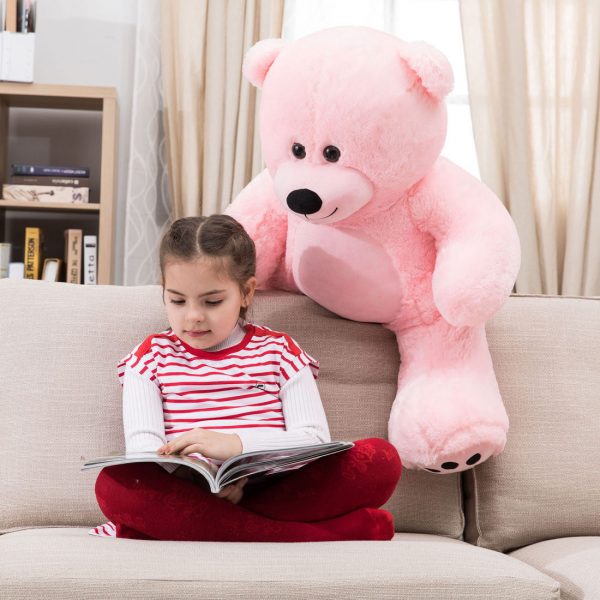 Daney teddy bear 3foot pink 006