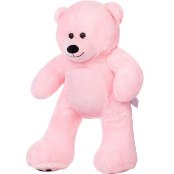 Daney teddy bear 3foot pink 013