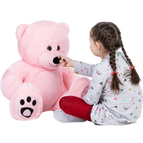 Daney teddy bear 3foot pink 019