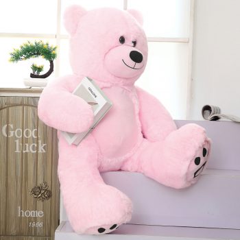 Daney teddy bear 3foot pink 021