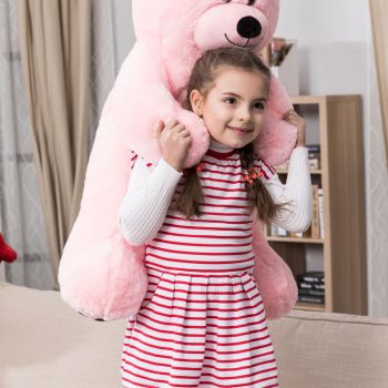 Daney teddy bear 3foot pink 025