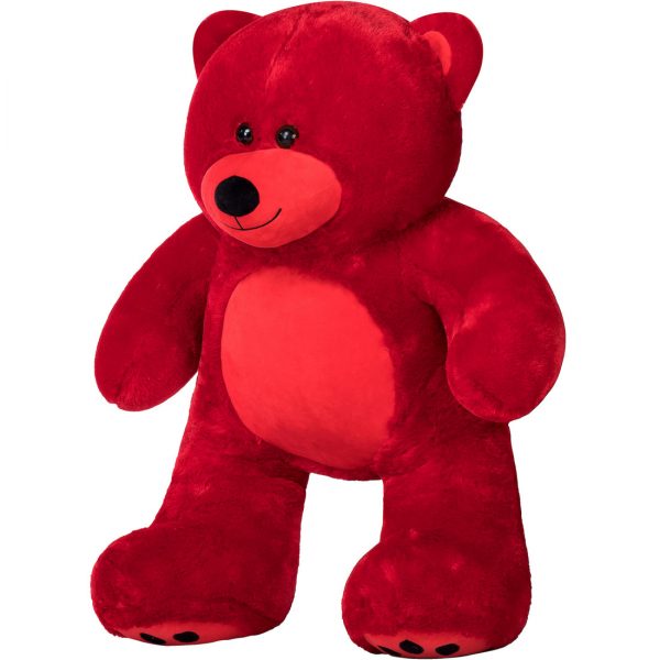 Daney teddy bear 3foot red 014