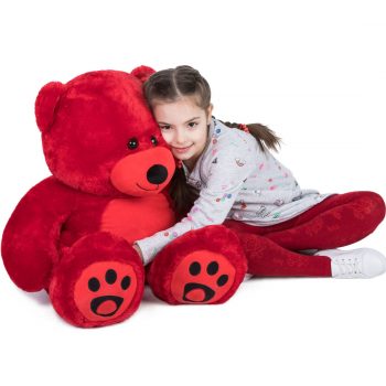 Daney teddy bear 3foot red 016