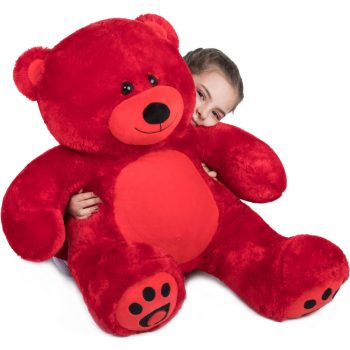 Daney teddy bear 3foot red 022
