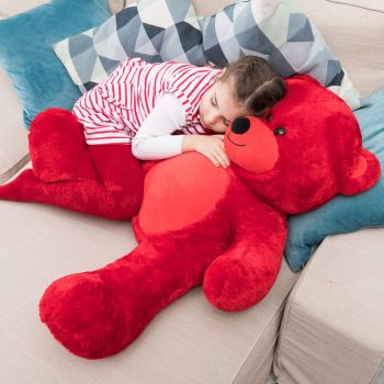 Daney teddy bear 3foot red 032