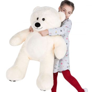 Daney teddy bear 3foot white 008