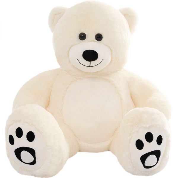 Daney teddy bear 3foot white 011