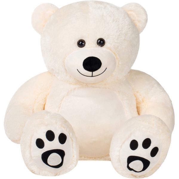 Daney teddy bear 3foot white 012