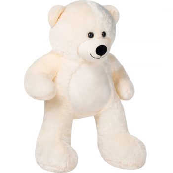 Daney teddy bear 3foot white 014