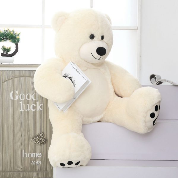 Daney teddy bear 3foot white 015