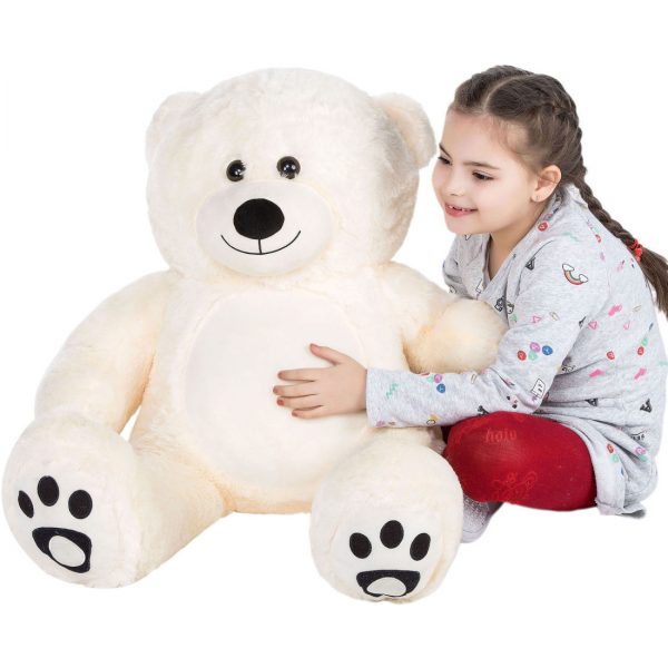 Daney teddy bear 3foot white 021