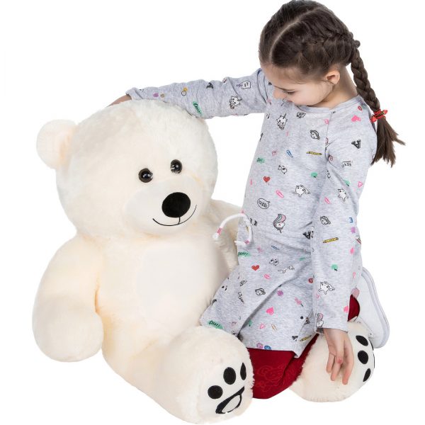 Daney teddy bear 3foot white 026