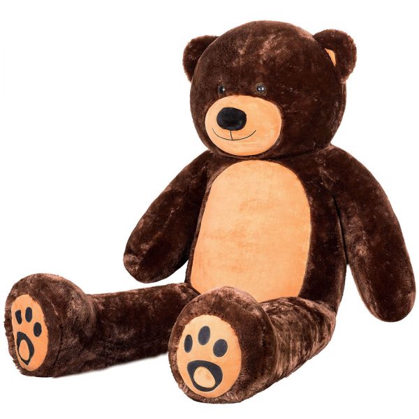 Daney teddy bear 6foot dark brown 024