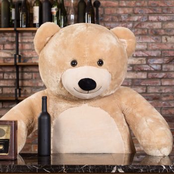 Daney teddy bear 6foot light brown 005