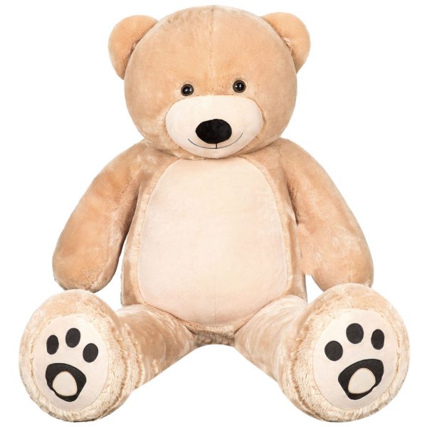 Daney teddy bear 6foot light brown 012