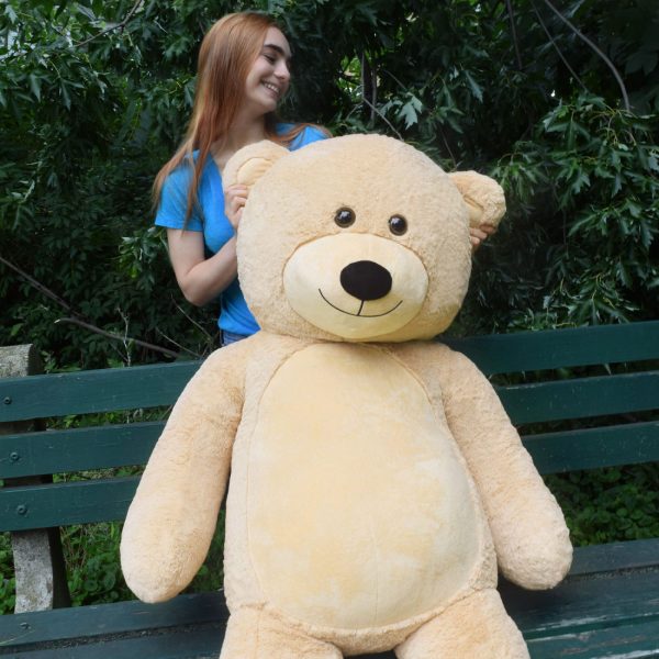 Daney teddy bear 6foot light brown 028