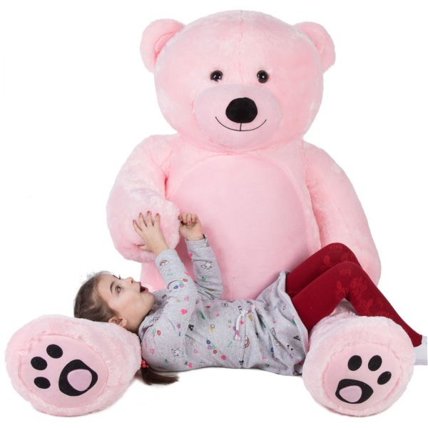 Daney teddy bear 6foot pink 005