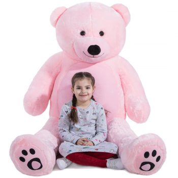 Daney teddy bear 6foot pink 020