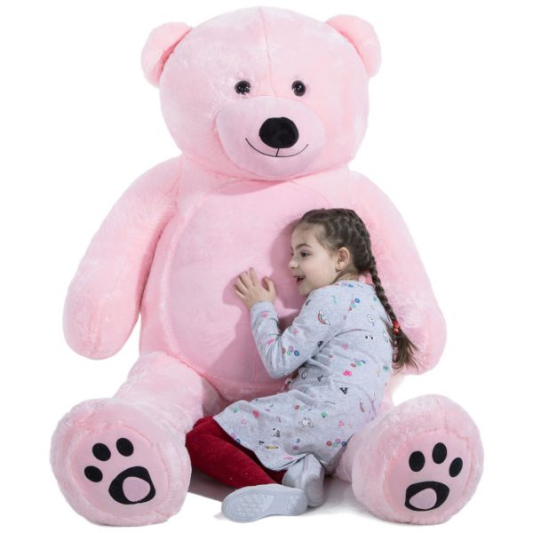 Daney teddy bear 6foot pink 021