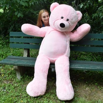 Daney teddy bear 6foot pink 027