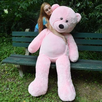 Daney teddy bear 6foot pink 028