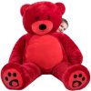 Large Stuffed Animal Toys Giant Teddy Bear Soft Bear Big Teddy Bear Birthday Present 72 Inches Red