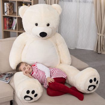 Daney teddy teddy 6foot white 002