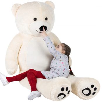 Daney teddy teddy 6foot white 005