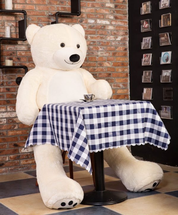 Daney teddy teddy 6foot white 007