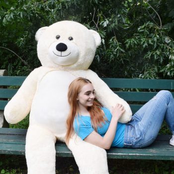 Daney teddy teddy 6foot white 027