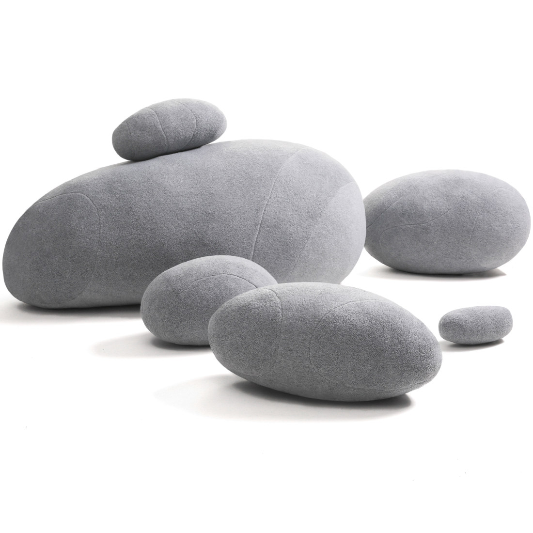 Pebble Cushions Rock Pillows Rock Cushions Decorative Sofa Pillows Floor  Pillows Novelty Throw Pillows Fun Gift 