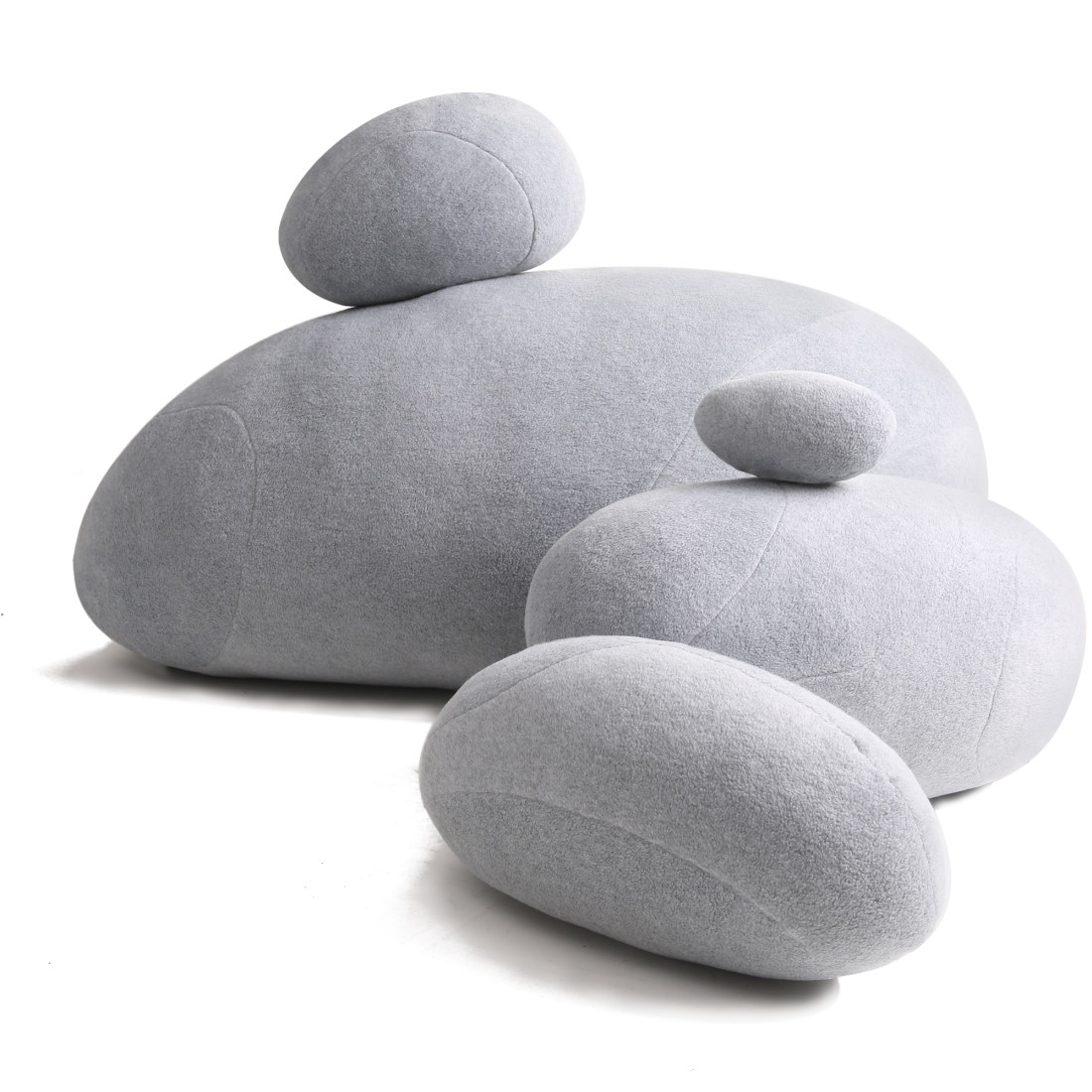 Pebble Stone Rock Shape Pillow Cushion With Stuffing 3D Plush Pillow  Cushion Soft Stuffed Pillow Cushion For Children Home Decor - AliExpress